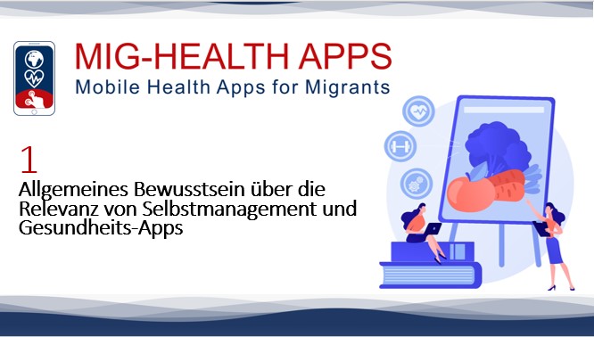 01 Allgemeines Bewusstsein über die Relevanz von Selbstmanagement und Gesundheits-Apps