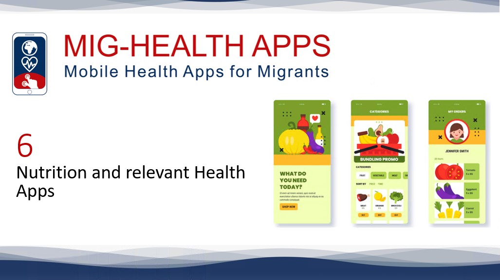 06 Nutrition and relevant Health Apps