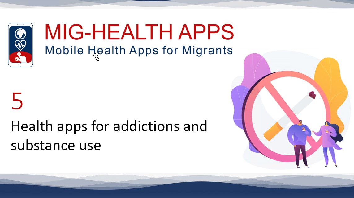 05 Health applications to reduce screen addiction and substances use