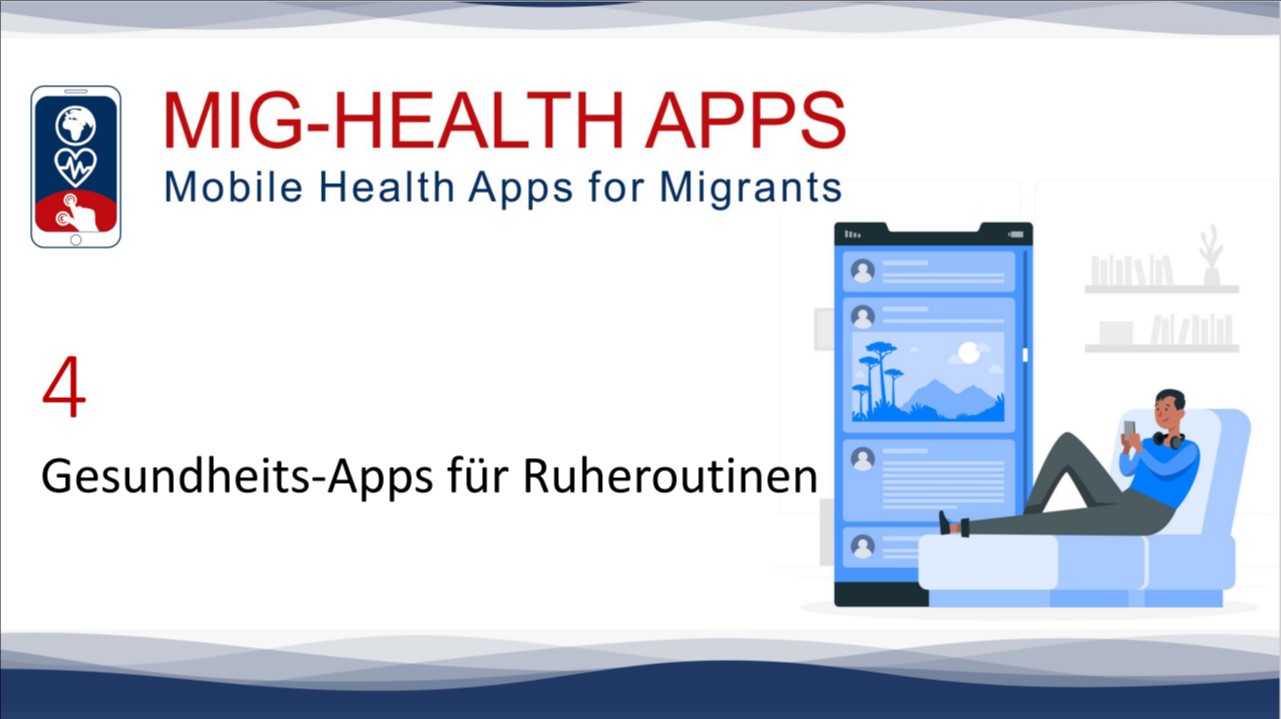 04 Gesundheits-Apps für Ruheroutinen