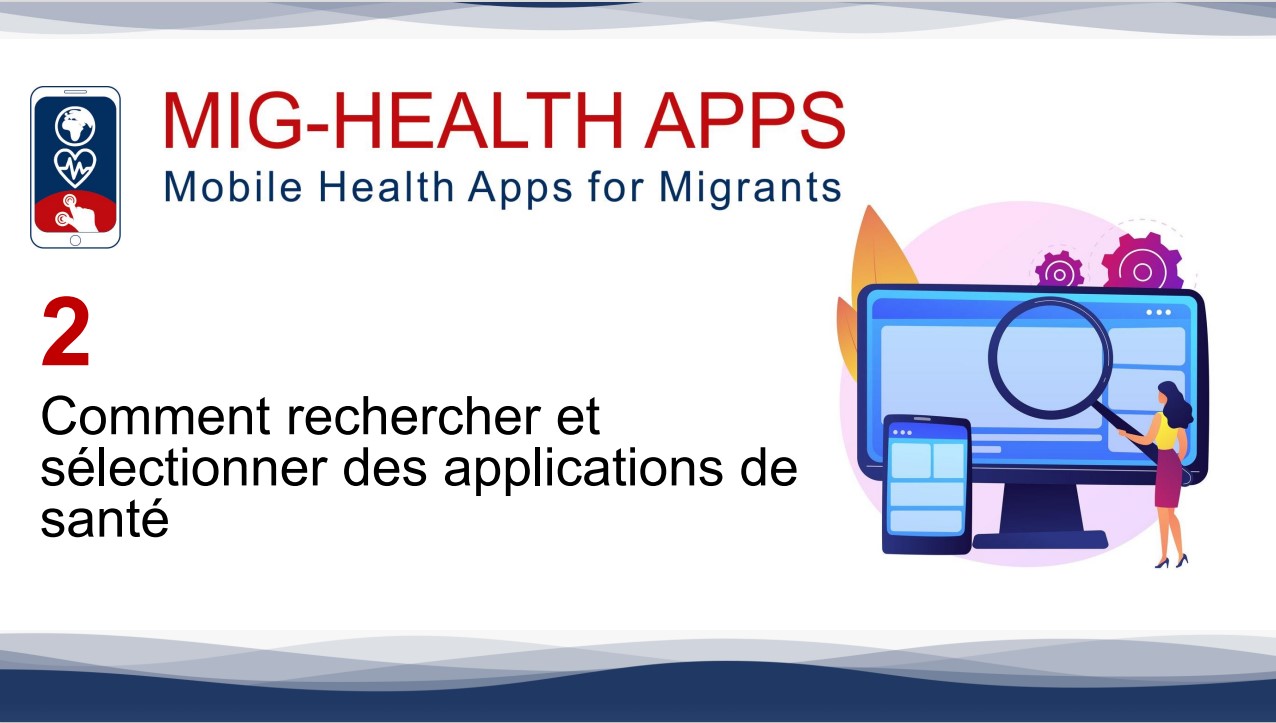 02 Comment rechercher et sélectionner des applications de santé