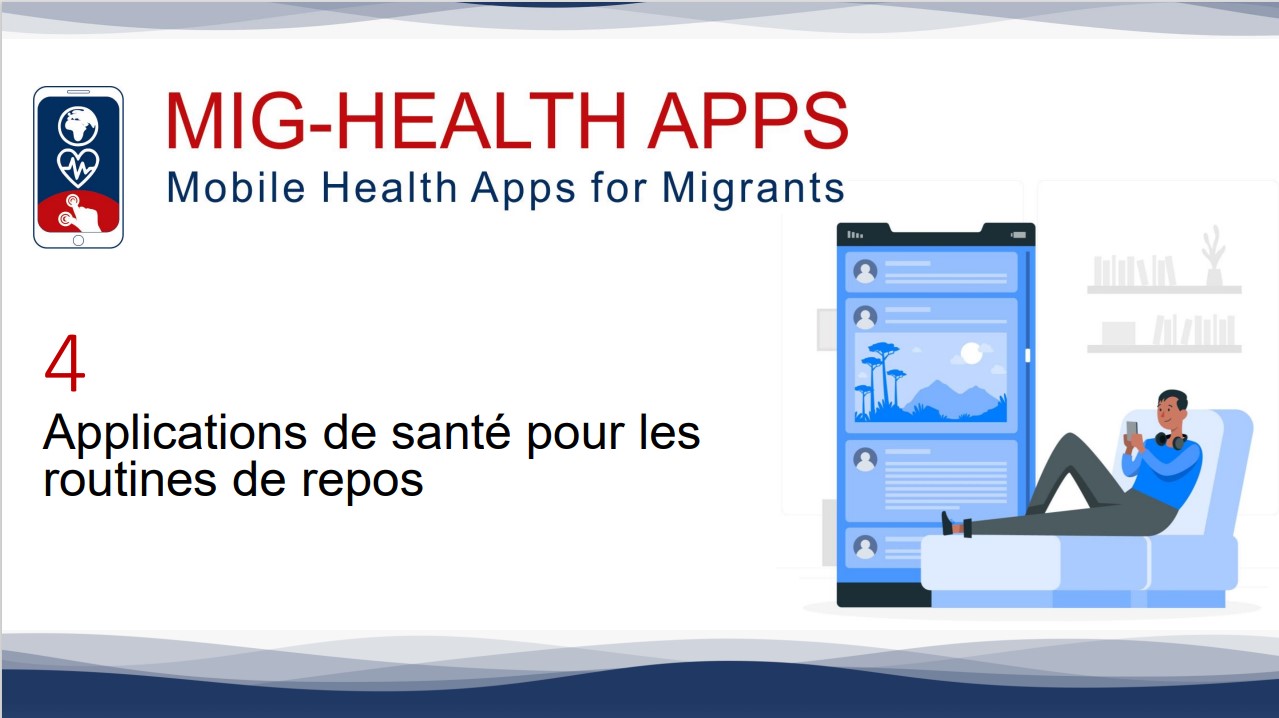 04 Applis santé pour les routines de repos