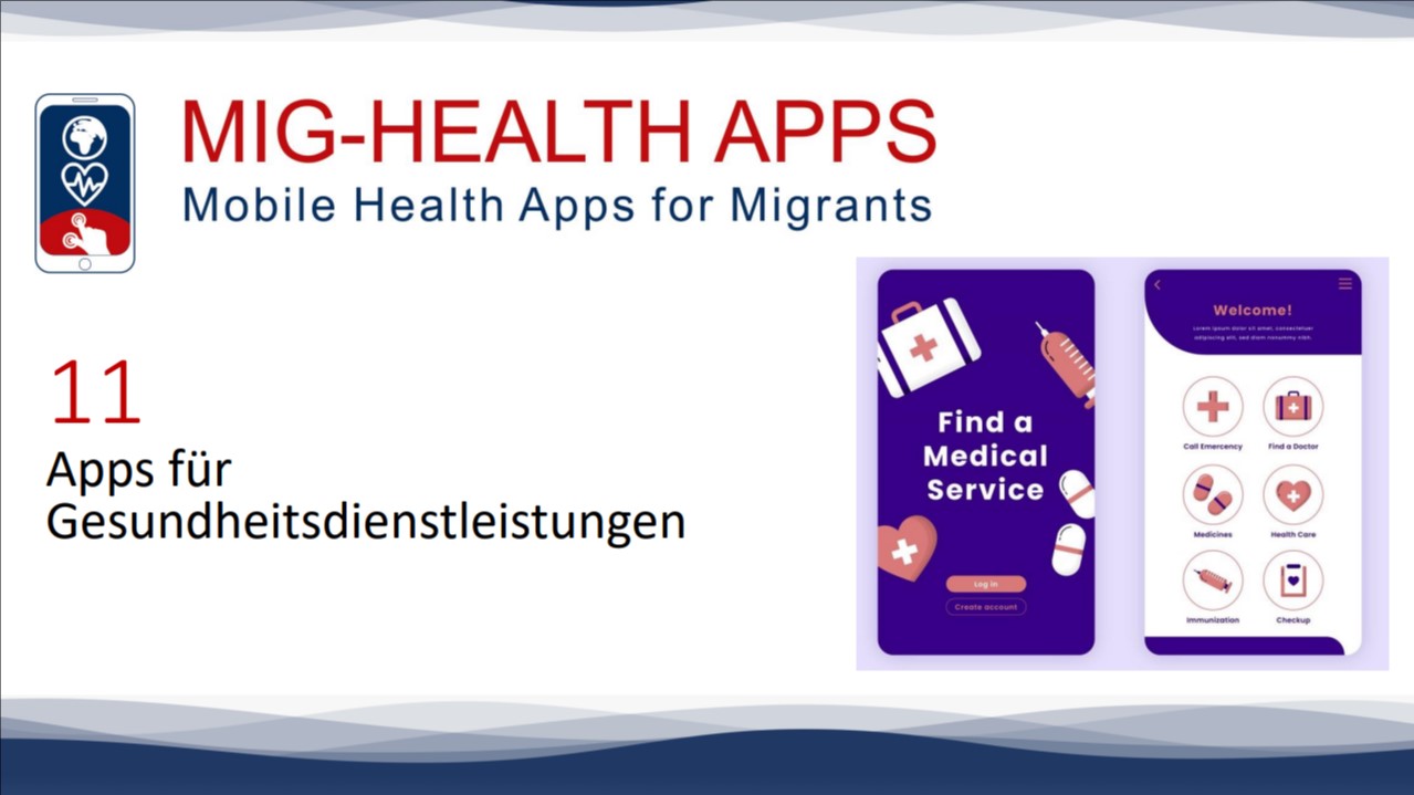 11 Apps für Gesundheitsdienstleistungen